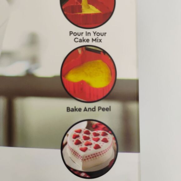 Shake N Bake Custom Mold Silicone Baking Mat and Baking Accessories Tool NWT - Picture 8 of 16